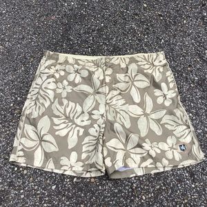 Nat Nast Men’s Beige Swim Trunks Sz XL